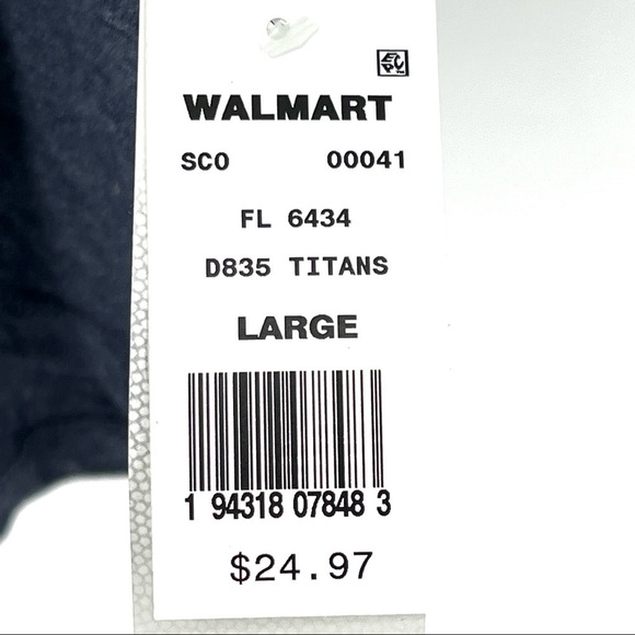 NFL Team Apparel Women's Three-Quarter Sleeve Tennessee Titans T-shirt - Picture 6 of 6